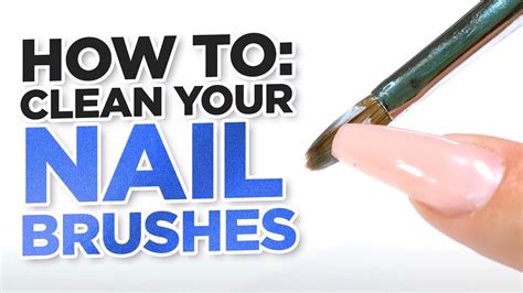 how to clean nail art brushes and what materials can be used in your kitchen for DIY beauty projects